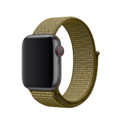 Ремінець Apple watch 38/40mm Nylon Sport Loop /dark olive/