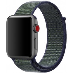 Ремінець Apple watch 38/40mm Nylon Sport Loop /forest green/