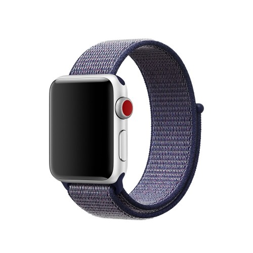 Ремінець Apple watch 38/40mm Nylon Sport Loop /midnight blue/