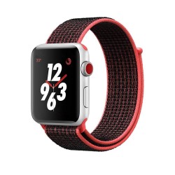 Ремінець Apple watch 38/40mm Nylon Sport Loop /red/