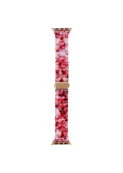 Ремінець Apple watch 38/40mm Resin band /rose red/