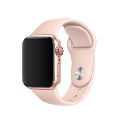 Ремінець Apple watch 38/40mm Solo Loop /pink sand/ M