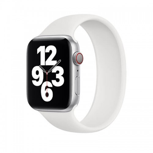 Ремінець Apple watch 38/40mm Solo Loop /white/ L