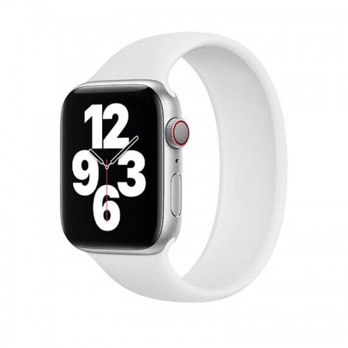 Ремінець Apple watch 38/40mm Solo Loop /white/ M