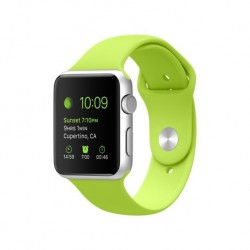 Ремінець Apple watch 38/40mm Sport Band /lime green/ S