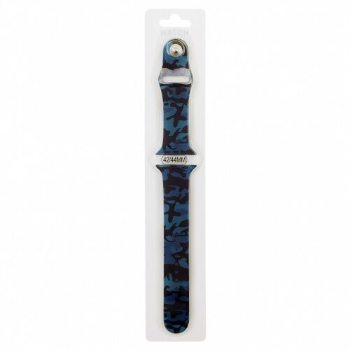 Ремінець Apple watch 38/40mm Sport Band military /blue/ S