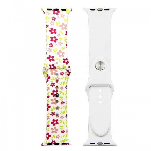 Ремінець Apple watch 38/40mm Sport Band picture /follower green/ S