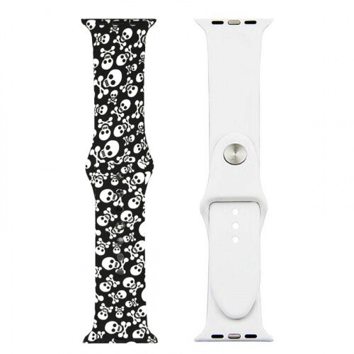 Ремінець Apple watch 38/40mm Sport Band picture /skull/ S