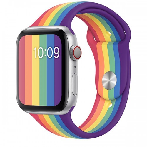 Ремінець Apple watch 38/40mm Sport Band /pride/ M