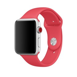 Ремінець Apple watch 38/40mm Sport Band /red raspberry/ M