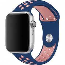 Ремінець Apple watch 38/40mm Sport Nike /blue pink/