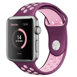 Ремінець Apple watch 38/40mm Sport Nike /fuchsia pink/