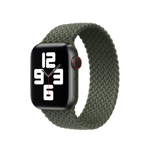 Ремінець Apple watch 38mm Braided Solo Loop /gray/ M
