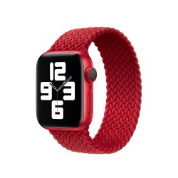 Ремінець Apple watch 38mm Braided Solo Loop /red/ (product) S