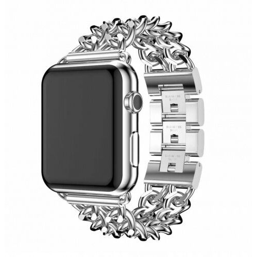 Ремінець Apple watch 38mm CHANEll New /silver/