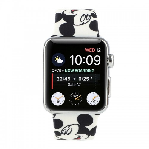 Ремінець Apple watch 38mm Sport Band picture /Mickey black/ S