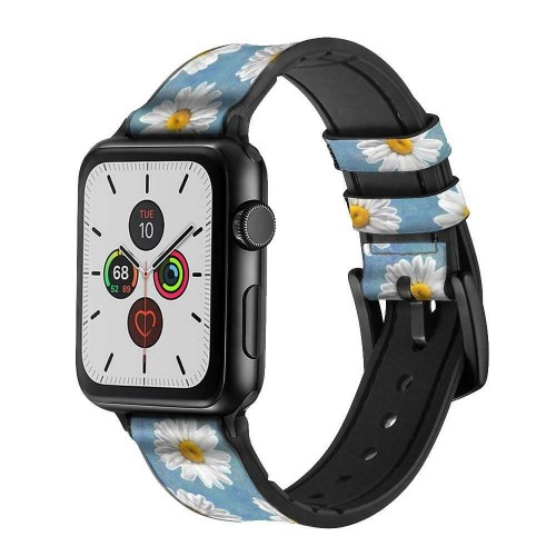 Ремінець Apple watch 38mm Sport Band picture /ромашка/ S