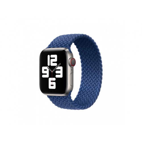 Ремінець Apple watch 42/44mm Braided Solo Loop /atlantic blue/ M