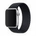 Ремінець Apple watch 42/44mm Braided Solo Loop /black/ M