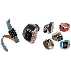 Ремінець Apple watch 42/44mm Hermès Double Tour Leather /mixed color/