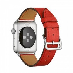 Ремінець Apple watch 42/44mm Hermès New Leather /red/