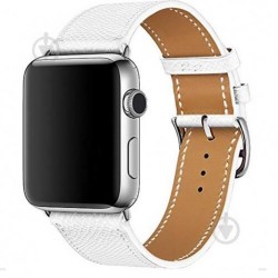 Ремінець Apple watch 42/44mm Hermès New Leather /white/