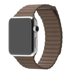 Ремінець Apple watch 42/44mm Leather Loop /brown/