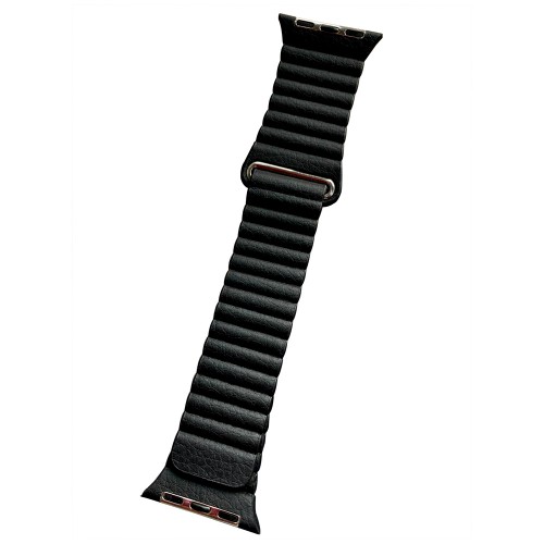 Ремінець Apple watch 42/44mm Leather Loop good /black/