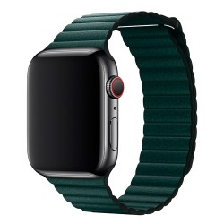 Ремінець Apple watch 42/44mm Leather Loop /green/