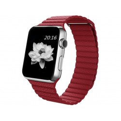Ремінець Apple watch 42/44mm Leather Loop /red/