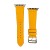 Ремінець Apple watch 42/44mm Leather Сlassic /yellow/