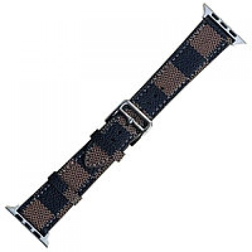 Ремінець Apple watch 42/44mm Louis Vuitton Canvas /brown/