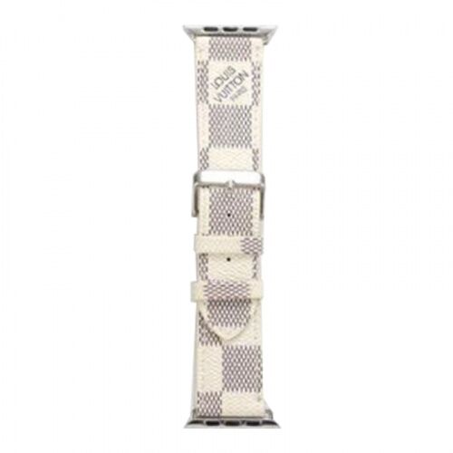 Ремінець Apple watch 42/44mm Louis Vuitton Canvas /cream/