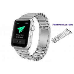 Ремінець Apple watch 42/44mm Metall new steel /silver/