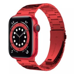 Ремінець Apple watch 42/44mm Metall old 3-bead /red/
