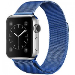 Ремінець Apple watch 42/44mm Milanese Loop /blue/