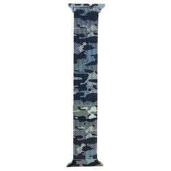 Ремінець Apple watch 42/44mm Milanese Loop military /blue/