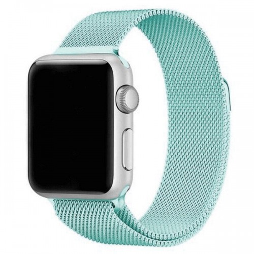Ремінець Apple watch 42/44mm Milanese Loop /neon sea/