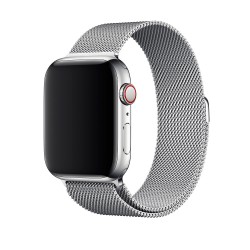 Ремінець Apple watch 42/44mm Milanese Loop /silver/
