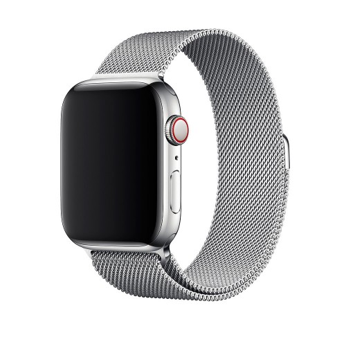 Ремінець Apple watch 42/44mm Milanese Loop /silver/
