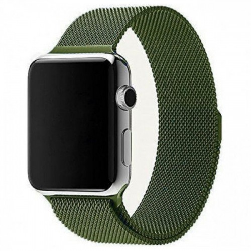 Ремінець Apple watch 42/44mm Milanese Loop /virid/