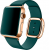 Ремінець Apple watch 42/44mm Modern Buckle Leather gold /forest green/
