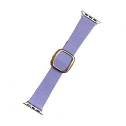 Ремінець Apple watch 42/44mm Modern Buckle Leather gold /glycine/