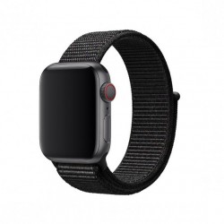 Ремінець Apple watch 42/44mm Nylon Sport Loop /black/