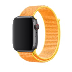 Ремінець Apple watch 42/44mm Nylon Sport Loop /canary yellow/