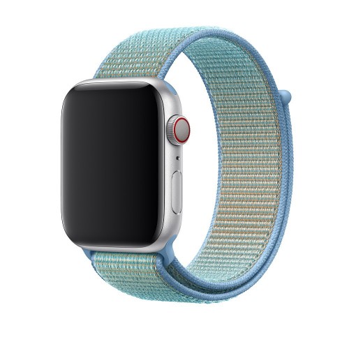 Ремінець Apple watch 42/44mm Nylon Sport Loop /cornflower/
