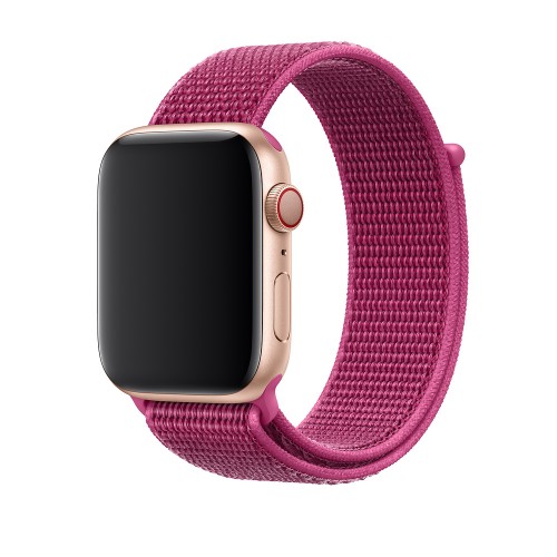 Ремінець Apple watch 42/44mm Nylon Sport Loop /dragon fruit/