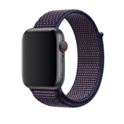 Ремінець Apple watch 42/44mm Nylon Sport Loop /Indigo/