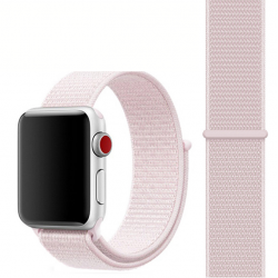 Ремінець Apple watch 42/44mm Nylon Sport Loop /pearl pink/
