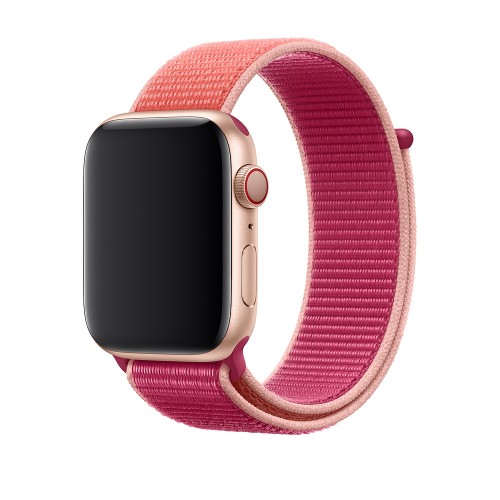 Ремінець Apple watch 42/44mm Nylon Sport Loop /pomegranate/